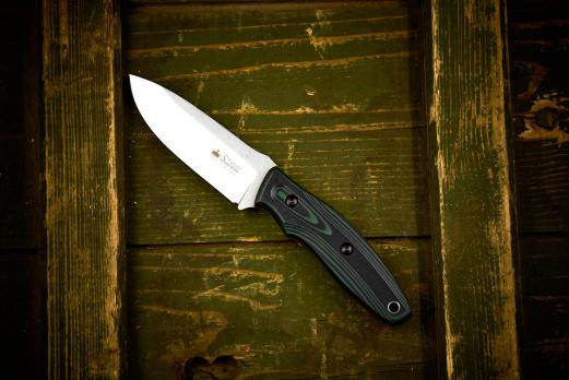 Нож Kizlyar Supreme Urban 440C SW G10 (черно-зеленый)