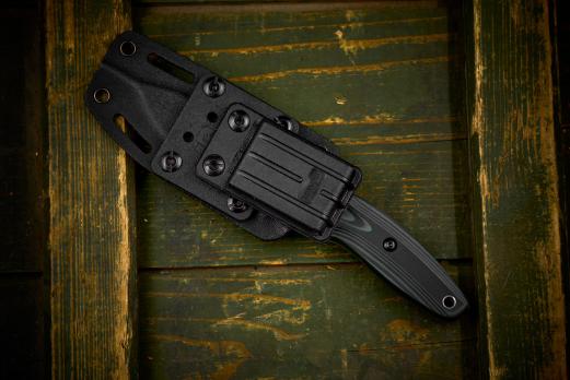 Нож Kizlyar Supreme Urban 440C SW G10 (черно-зеленый)