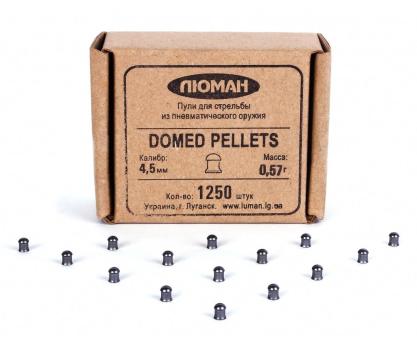 Пули «Люман» Domed pellets 4,5 мм, 0,57 г (1250 штук)