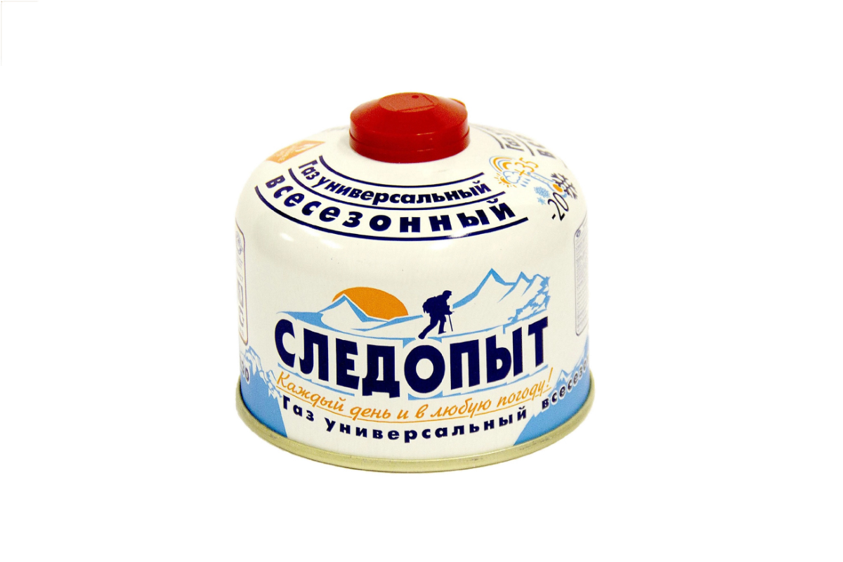 Картридж газовый Следопыт 230г резьба
