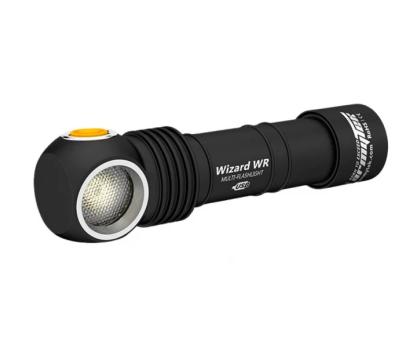 Фонарь налобный Armytek Wizard WR Magnet USB+18650 (красный-белый, 1300 лм)