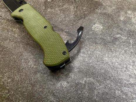Складной нож Kizlyar Supreme Ute 440C BlackWash Green (Кизляр Суприм Ют 440С зелёный)