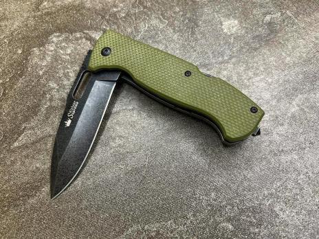 Складной нож Kizlyar Supreme Ute 440C BlackWash Green (Кизляр Суприм Ют 440С зелёный)