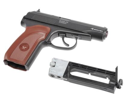 Пневматический пистолет Borner PM49 blowback (3Дж, металл, подвижный затвор, blowback ) кал. 4.5 мм