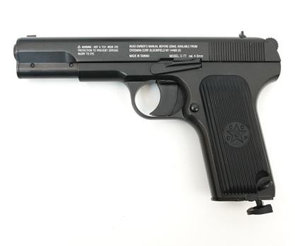Пистолет пневматический Crosman C-TT (3 Дж, пластик, CO₂) 4.5 мм