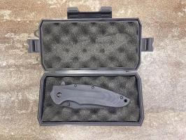 Складной нож Kizlyar Supreme Zedd AUS-8 Black Titanium (Кизляр Суприм Зед, G10)