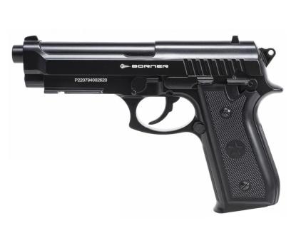 Пневматический пистолет Borner 92M (Beretta 92, металл, неподвижный) 4.5 мм