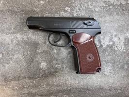 Пистолет пневматический Borner PM 49 (3Дж, металл, неподвижный затвор) кал. 4.5 мм