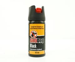 Перцовый аэрозольно-струйный AntiDog Black, 65 мл