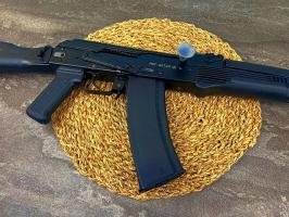 Макет учебный автомат Калашникова АК74М (ММГ АК 74М, складной приклад)