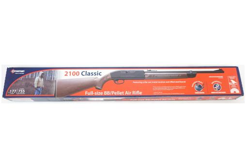 Пневматическая винтовка Crosman 2100 B (компрессионная,  3 Дж) 4,5 мм