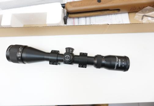Пневматическая винтовка Crosman Trail NP 8-BT1K77WNP (дерево, прицел 3-9x40) 4,5 мм