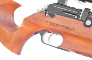Пневматическая винтовка Kral Puncher Pro (орех, PCP) 4,5 мм